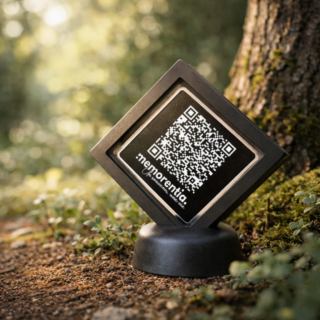 Plaque mémorielle arbre